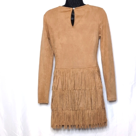 Peach Size Small Love California Tan Mini Dress All Ocation Western Style. - Picture 4 of 10